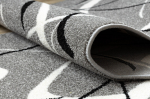 Rugsx Vaip Silver Choco, 100x380 cm