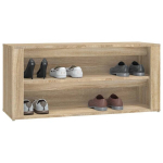 vidaXL kingariiul, Sonoma tamm, 100x35x45 cm, tehispuit