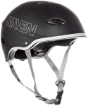Kiiver Raven Black Silver, M, 56-58 cm