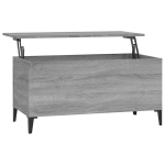 vidaXL kohvilaud, hall Sonoma tamm, 90 x 44,5 x 45 cm, tehispuit