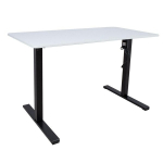 T&ouml;&ouml;laud ERGO OPTIMAL 1-mootoriga 120x60cm, valge