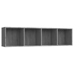 vidaXL raamaturiiul, hall Sonoma tamm, 143 x 30 x 36 cm