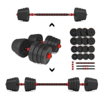Vahetatava raskusega hantli ja kangi komplekt, 30 kg