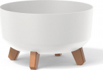 Lillepott Prosperplast Gracia DGRL300L-S449, valge