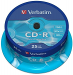 Verbatim CD-R Extra Protection 700MB 52x 25tk tornis