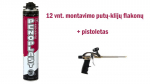 Liim ja vaht POINT PENOPLAST p&uuml;stoliga, 780g + p&uuml;stol