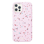 UNIQ etui Coehl Terrazzo iPhone 12 Pro Max 6,7" r&oacute;żowy|blush pink