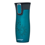 Termokruus, Contigo West Loop 470 ml, T&uuml;rkiissinine - Sun and Moon