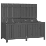 vidaXL aia hoiukast, hall, 147 x 68 x 64 cm, m&auml;nnipuit