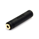 Audioadapter - STARTECH - GCAUD3535FF - 1 x Mini Jack Nais - Kuld - Must