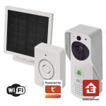Video uksekell GoSmart IP-09D Wi-Fi aku p&auml;ikesepaneel