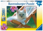 pusle ravensburger 200 tk valge kass