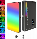 LED Videotuli fotode ja videote salvestamiseks, W140rgb