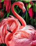 Diamond Mosaic - Flamingod