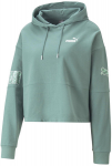 Naiste dressipluus Puma Power Colorb Green 674068 84 674068 84/M