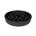 Koera kauss aeglaseks s&ouml;&ouml;miseks District 70 Bamboo 1200ml, tumehall