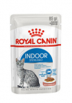 Royal Canin indoor sterilized morsels in gravy steriliseeritud kassidele, 85 g