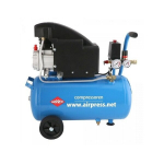 Kompressor HL 150-24, 8 baari, 1,5 hj/1,1 kW, 150 l/min, 24 l