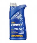 Mootori&otilde;li 7510 Mannol Favorit 15W-50 API SL/CF-4, 1L