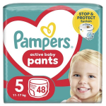 P&uuml;ks-m&auml;hkmed PAMPERS Pants, Jumbo Pack, 5 suurus, 48 tk