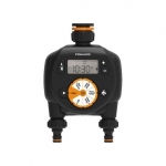 Elektrooniline vihmuti taimer Fiskars, kahekordne