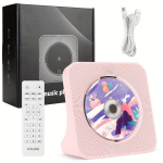 Mp3 m&auml;ngija Kaasaskantav CD-m&auml;ngija BT 5.0, HiFi heliga