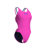 Ujumistrikoo naistele Arena Tech Multi Solid Shocking Pink-Blue River
