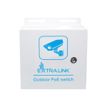 Extralink Minos v&auml;line PoE l&uuml;liti, 8x RJ45 1000Mb/s, Native