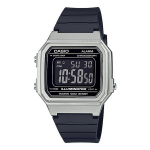 Unisex kell Casio Collection W-217HM-7B, must