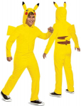 Pokemon Pikachu karnevali kost&uuml;&uuml;m kollane maskeering 150-163 cm (14-16 aastat)