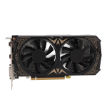Videokaardi jahuti Graafikakaart GTX1650 128-bitine 4GB GDRR5 HD multimeediumiliides DP DVI kahe ventilaatoriga m&auml;ngugraafikakaart