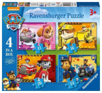 Puzzle Ravensburger 4 m&otilde;istatused Paw Patrol
