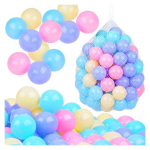 V&auml;rvilised pastellpallid kuivadele piljardipallidele 5.5cm 100 tk ZA5412