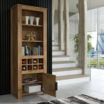 Vitrin Szynaka Meble Prestigio 04, pruun