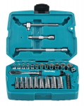 Padrunite ja otsikute komplekt 1/4" Makita B-65567, 34 tk