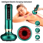 12 Gearsi elektriline vaakumkupumassaaž kehakupud tselluliidivastane teraapia masseerija keha elektriliseks guasha kraapimiseks rasvap&otilde;letuseks