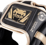 Venum Elite boksa ķivere - melna/zelta