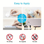 Juhtmete Korraldaja Kaablite Haldur USB Juhtmehoidja Klipid