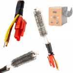 Jootmisjaam Rosfix 858D &ndash; Kuum&otilde;hk, V&otilde;imsus 700W, Temperatuur 100&ndash;500&deg;C, Komplekt 3 otsikuga