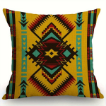 Asteegi Padi Kaaned, Boho Padi Kaaned, Etniline Viska Padi Kaaned Kodusisustuseks 45.72x45.72 Cm.