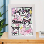 Ametlikult Litsentseeritud Hello Kitty 5D DIY Teemantmaali Komplekt - Ruut Rinestones Tikand Mosaiik T&uuml;drukutele., Sveiki Kitty