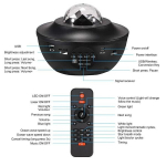 Star-projektor Bluetoothi k&otilde;lariga &ndash; Sinu enda Galaxy lamp