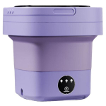 6.5l v&auml;ike pesumasin suure v&otilde;imsusega kaasaskantav pesumasin aluspesu sokkide pesemiseks - lillat v&auml;rvi