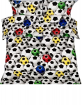Laste voodipesu Football 3 osaline, 90 x 120 cm