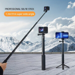 Telefonihoidja Teleskoopiline Selfie Pulk Statiiv GoPro Lisatarvikutele Kaameratele.
