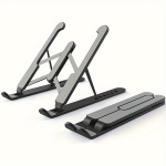 Telefonihoidja S&uuml;learvuti hoidik, Desktop universaalne alus, kokkupandav., Juoda