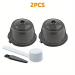 1tk/3tk/4tk/6tk Korduvkasutatavad Kohvikapslid Nescafe Dolce Gusto Masinale, Juoda