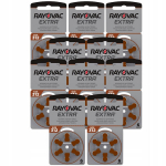 Rayovac A312 (PR41) kuuldeaparaadi patareid 10x6 tk, 60 tk.
