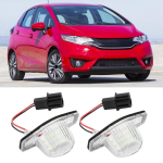 Auto tuled, 2tk 18 LED vasak ja parem numbrim&auml;rgi valgusti Honda Fit / Jazz 2002-2014 jaoks