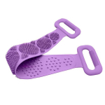 Kehahari Silikoonist seljakoorija kehapuhastusrihm Double